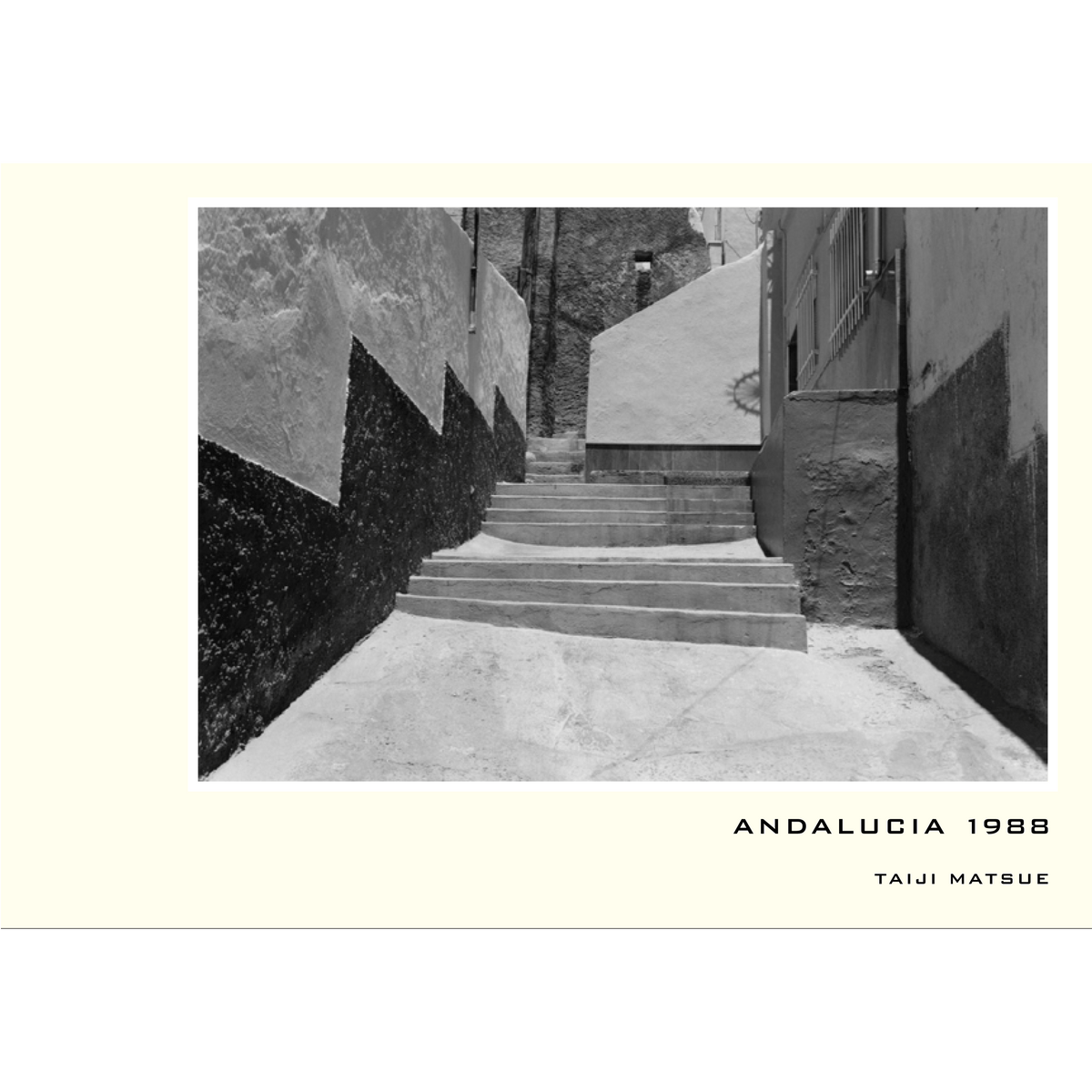 ANDALUCIA 1988《松江泰治さんサイン本》 – 青幻舎オンラインショップ