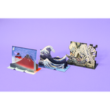 立てて飾れるレイヤーカード　Diorama Message Card