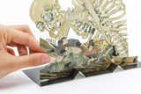 立てて飾れるレイヤーカード　Diorama Message Card