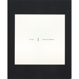 【IMA Photobooks】Présage