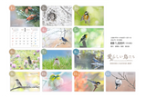 【9/25発売予約】【青菁社】愛らしい鳥たちカレンダー2027